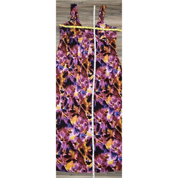 Style & Co Watercolor Print Maxi Dress, Size XL - Picture 4 of 6